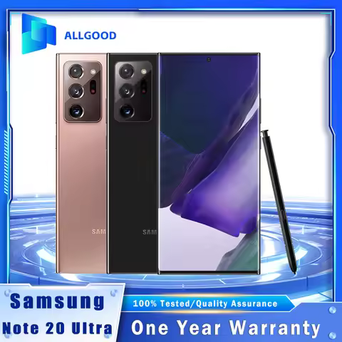 Samsung Galaxy Note 20 Ultra 5G N986U 6.9 Inch 12GB 128GB Snapdragon 865+ 108MP Camera eSIM NFC S-Pe