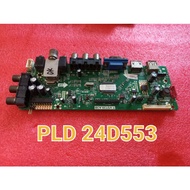 mb - mainboard - matherboard - mobo - tv led - polytron - PLD - 24D553 -  PLD24D553