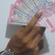 uang seri urut cantik nocan berseri mahar seserahan 100000 asli
