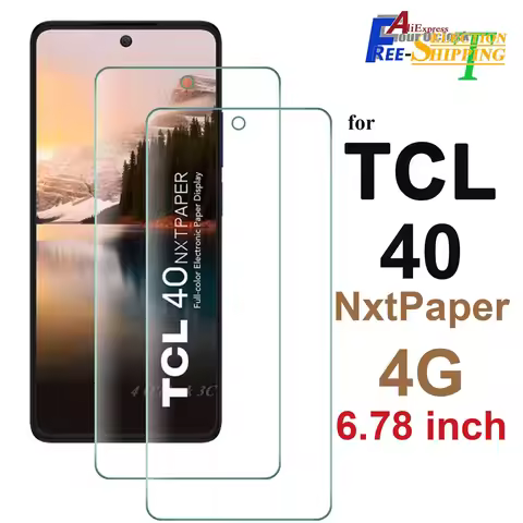 For TCL 40 NxtPaper 4G 6.78 inch Tempered Glass Screen Protector Crystal Mica 9H Protective HD Clear