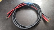 全新自家制DIY西電喇叭線 香蕉插/Y插 2.3m