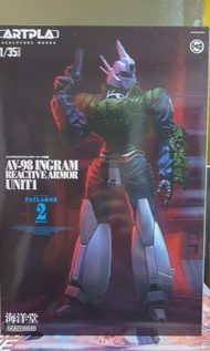 Kaiyodo 海洋堂 ARTPLA 機動警察 Patlabor AV-98 Ingram Reactive Armor Unit 1 全新