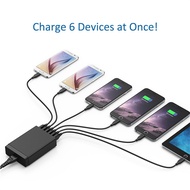 50W Multi USB Charger Station Fast Charging Docking Station Quick Charge Wall Charger Adapter for Mo