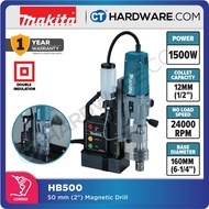 MAKITA HB500 MAGNETIC DRILL 12-50MM 350-650RPM 1150W CHUCK 5/8" ( WITH ADAPTER )