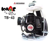 100% Made In Japan *Original* Brush Cutter Kaaz Mitsubishi TB43 Super (Heavy Duty) Grass Cutter [2 Stroke]Mesin Rumput