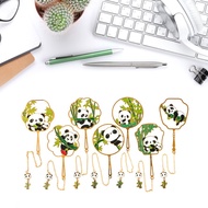 Mya Animal Metal Bookmark with Tassel Pendants Cute Panda Bookmark Style-Book Marker Funny Bookmarks