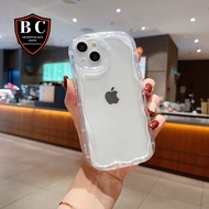 SOFT CASE MELTING WAVY CLEAR FOR OPPO A3 PRO A3X A39 A37 A60 A98 A96 A95 A83 A78 4G 5G A77S A74 4G A