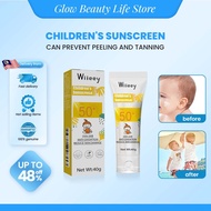 Children's Sunscreen 40g Children'S Protective Cream UV Protection Outdoor Sunscreen 儿童防护霜