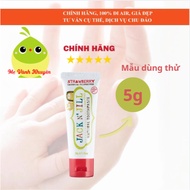 [5G TRIAL SAMPLE] JACK N' JILL 6M+ Baby Toothpaste, 5g Strawberry Flavor