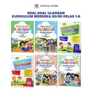 Buku LKS SD / Buku Kurikulum Merdeka SD MI Kelas 1 - 6 / Buku Pintar Soal-Soal Ulangan Kurikulum Mer