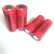 Supply E-commerce Lithium Battery 26650 Rechargeable Battery 3.7V8800mAh Flashlight