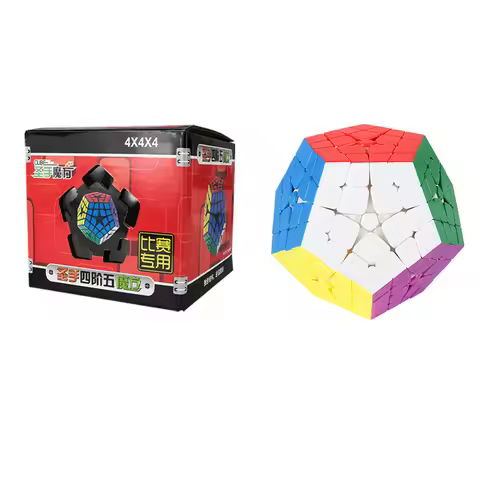 [Picube] SengSo Megaminx 4x4 Dodecahedron 4x4x4 Magic Cube Stickerless Professional Speed Megaminx P