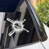 棒球 運動 車貼 反光貼紙 汽車貼紙 防水耐曬 玻璃 撕除不殘膠