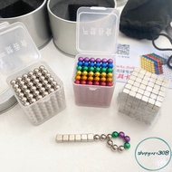 Set of 216 Buckyball colorful magnets - Toys that stimulate creativity for children.