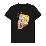 Shirt Girl Boy Couple Family Father Son Mother Sp0ng3b0b Babe - Lucky Black 100-150 S-5XL