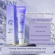 XIANEE Sun Protection Cream, Moisturizing Concealer Isolation Protection Cream, Hot Brighten Invisib