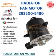 Perodua Radiator Fan Motor 263500-5480 / 263500-6080 Kembara / Myvi / VIVA / Avanza / Rush