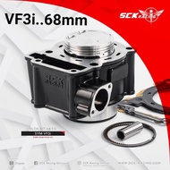 SYM VF3I VF3 185 SCK RACING BLOCK 68MM + FORGED PISTON KIT