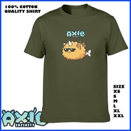 ☢ ◸ ▽ AXIE INFINITY AXIE CUTE PLANT MONSTER SHIRT TRENDING Design Excellent Quality T-SHIRT (AX12)