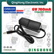 6V 700mA AC/DC Adapter for Omron HEM-8707-ND HEM-8712 HEM-8713 HEM-8720 HEM-8721 HEM-8723 Blood Pres