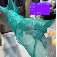 Specialized fish stopper – Size: 3m long stem, 4m wide wings, 4mm mesh, suitable for use in rivers, 