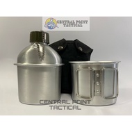 Aluminum Water Canteen with pouch/ Canteen Water