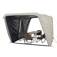 ［全新Camping 露營］LOGOS
車道式充氣客廳帳 天幕 Shelter 露營 caming 村屋