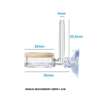 New aquarium CO2 atomizer transparent CO2 diffuser refiner integrated PC material special ceramic sh