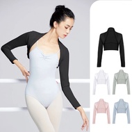 Ballet Top Short Cardigans Shawl Woman Ballet Jacket Coat Dance Long Sleeve Top Shirt
