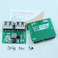 Mạch sạc điện thoại 5V 3A (2 mạch). Chế sạc điện thoại trên ô tô xe máy. Điện vào 12V - 24V (bình ac