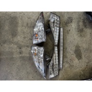 Toyota Estima ACR50 Facelift Albino Tanduk Tailights Rear Lamp Lampu Belakang Original Ichikoh Halfc