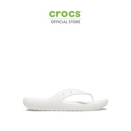 CROCS รองเท้าแตะผู้ใหญ่ CLASSIC V2 FLIP รุ่น 209402100 - WHITE