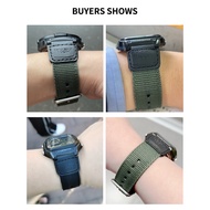 Suitable for Casio Nylon Strap AE-1200WH/MRW-200/AQ-S810W Convex 18mm Canvas Strap