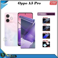 LAYAR Hydrogel Anti-Scratch Blue Matte Oppo A5 Pro A5 A5x Anti-Scratch Full Screen