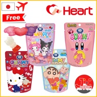 【In stock】Heart/4D gummies/Hello Kitty, My Melody, Kureon Shin-chan,Kirby of the Stars/gummy,japan