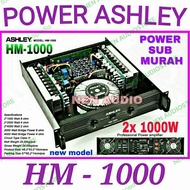 power ashley HM1000 original HM 1000 amplifier clas H 1000W power sub