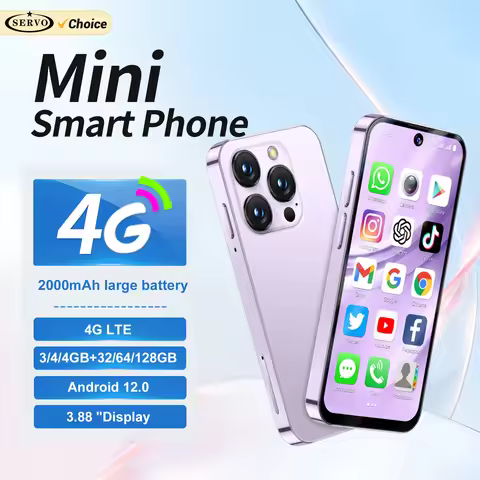 SERVO 19PRO 4G LTE Mini Smartphone Dual SIM Cards Android 12.0 System 32GB/64GB/128GB ROM Play Store