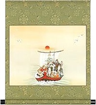 X-shuin7 kakeru shuin Jiku(kakejiku) Japanese Scroll Wall Art 7 Places Blank Sheet Traditional Style