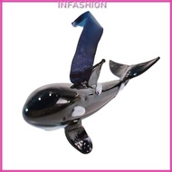 INF Creative Glass Marine Animal Charm Keychain Ornament Orca Dolphin Pendant Charm For Home Decorat