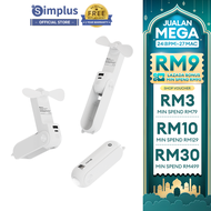 【New Launch】Simplus Small Fan Handheld Mini Foldable USB Electric Fan Portable 3-speed Wind Speed