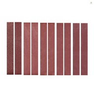 30*380mm Sanding Belts (1.18x14.96 inch) 10Pcs Belts (60/60/80/120/240/320/400/600/800/1000 Grits, O