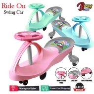 Kids Swing Car Plasma Ride On Push Car With Music For Kids 1-5 Years Old/Kereta Tolak Budak