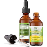 Potent & Organic Vegan Omega 3 Liquid Supplement: Better Than Fish Oil Plant Based Water Extracted A