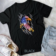 Patriotic Eagle T-Shirt 4Th Of July Usa American Flag Tshirt T-Shirt