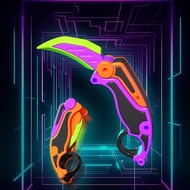 3D Printed Claw Knives 3D Gravity Radish Knives Foldable Knives Fidget Sensory Push Toys Stress Toys