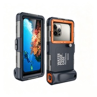 15M/50ft Depth Touch Screen Waterproof Phone Case for Realme 16 Pro 15T 14 13 12 11X 10 9 8 Q5 Q3 Q2