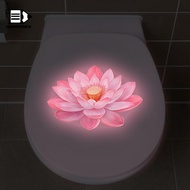 [GoodGirlm1] 1PC Toilet Sticker, Creative Self-adhesive Wall Decal for Bathroom, Decoration QQQ