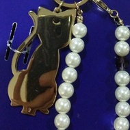 japan GU sailor moon keychain bag charm luna