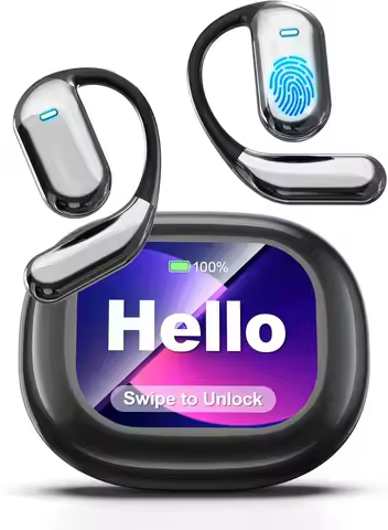 AI Translation Earbuds Real Time, 169 Languages & 8 Offline Modes, 60H Playtime Language Translator 