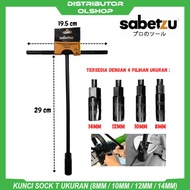 Socket Wrench T-Socket 8mm 10mm 12mm 14mm Socket Shock